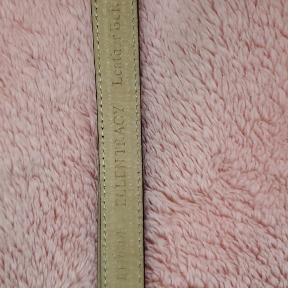 Ellen Tracy leather belt brown - Picture 2 of 6